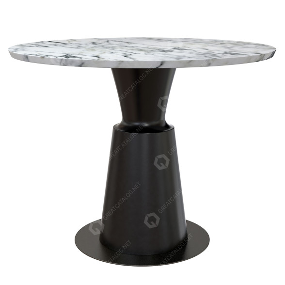 Стол Holly Hunt Peso Dining 3D модель