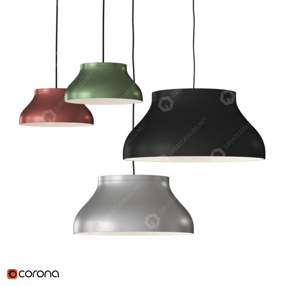 Hängeleuchte Hay PC Pendants 3D-Modell