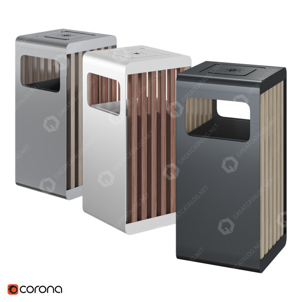 Urna Strip Cestino model 3D