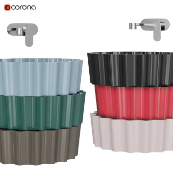 Умивальник та змішувач Ceramica Flaminia Doppio Zero