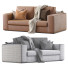 Sofa Alhambra Leather - ED-MONTE