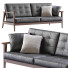 Диван Century Modern The Mid Century Show Wood Black - ED-MONTE