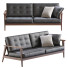 Диван Century Modern The Mid Century Show Wood Black - ED-MONTE