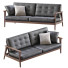 Диван Century Modern The Mid Century Show Wood Black - ED-MONTE