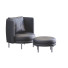 Крісло та пуф Minotti Torii Leather - ED-MONTE