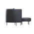 Крісло та пуф Minotti Torii Leather - ED-MONTE