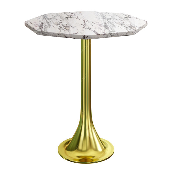 Mesa de centro Gold Brass Nesting Modelo 3D