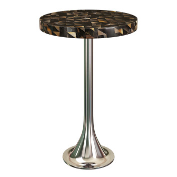 Журнальний столик Faux Stone Silver
