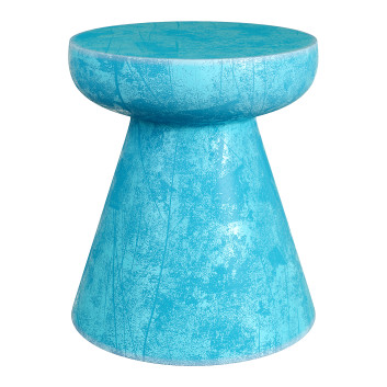 Табурет-стіл Blue Turquoise Aqua Mushroom Shape Ceramic