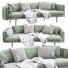 Canapé Minotti Torii Green - ED-MONTE
