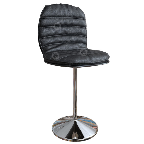 Барний стілець Leather 6 3D модель