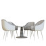 Table et chaises Modern Circle - unisjamavari