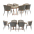 Mesa y sillas Modern Dining - unisjamavari