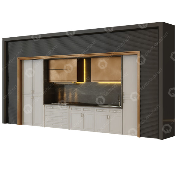 Cocina Ethnic Classice Modelo 3D