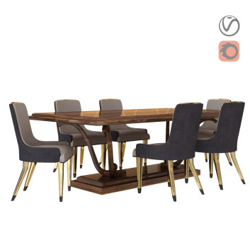 Стіл та стільці Classice Dining