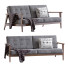 Диван Century Modern The Mid Century Show Wood Gray - ED-MONTE