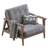 Sessel Century Modern The Mid Century Show Wood Gray - ED-MONTE
