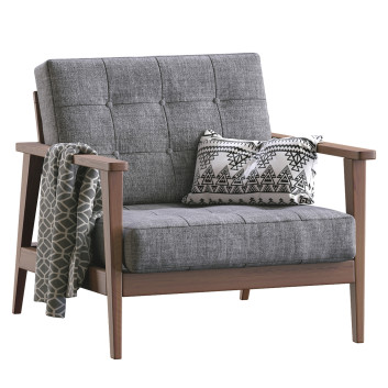 Sessel Century Modern The Mid Century Show Wood Gray