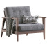 Sessel Century Modern The Mid Century Show Wood Gray - ED-MONTE