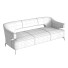 Sofa Holly Hunt Minerva - artpolka