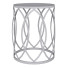 Mesa de centro Black Metal Eyelet Glass - ELBEBE