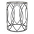 Mesa de centro Black Metal Eyelet Glass - ELBEBE