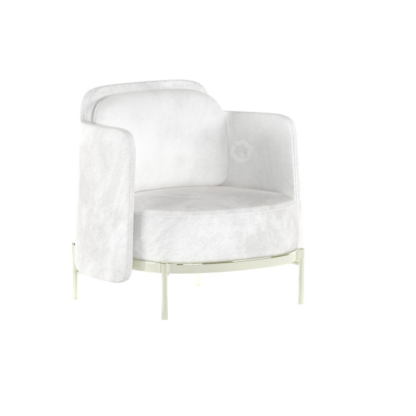 Fotel Minotti Tape model 3D