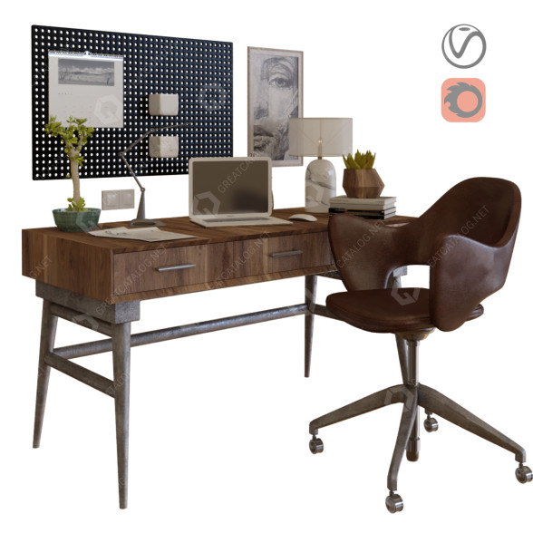 Espacio de trabajo Work Table 3 Modelo 3D