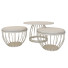Mesa de centro y pufs Circle Set - unisjamavari