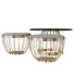 Mesa de centro y pufs Circle Set - unisjamavari