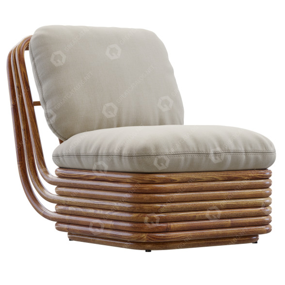 Loungesessel Gubi Bohemian 72 3D-Modell