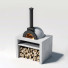 Wood Fireplace Pompeian BBQ - hryshchuk.design