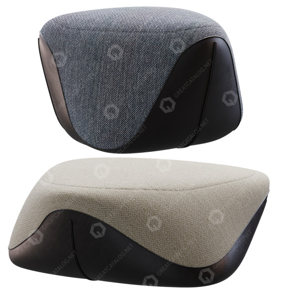 Poufs Bonaldo Seki modèle 3D