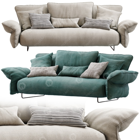 Sofa Bonaldo Madame C 3D-Modell