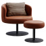 Armchair and Ottoman Olta Eos - Navasard