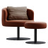 Armchair and Ottoman Olta Eos - Navasard