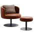 Armchair and Ottoman Olta Eos - Navasard