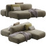 Sofa MDF Italia Cosy Island (Option 3) - Navasard