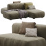Sofa MDF Italia Cosy Island (Option 3) - Navasard