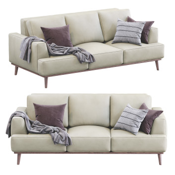 Sofa  Modern Leather Model 3D
