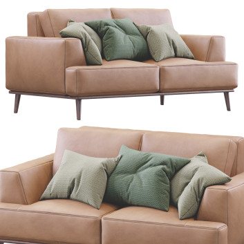 Sofa  Modern Leather Model 3D