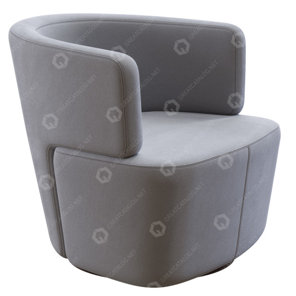 Крісло Walter Knoll Joel 3D модель