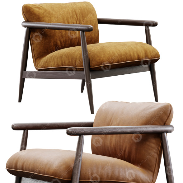 Sessel Desiree Karin 3D-Modell