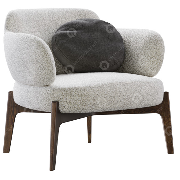 Fauteuil Giulio Marelli Sign modèle 3D