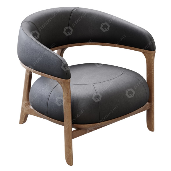 Fotel Tecni Nova Carlos Soriano model 3D