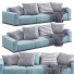 Sofa Xyz Blue - ED-MONTE