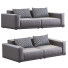 Sofa Xyz Gray - ED-MONTE