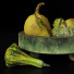 Овочі Bowl Green With Pumpkins Set 1 - vasy3359