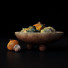 Овочі Bowl Red With Pumpkins Set 2 - vasy3359