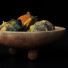 Овочі Bowl Red With Pumpkins Set 2 - vasy3359